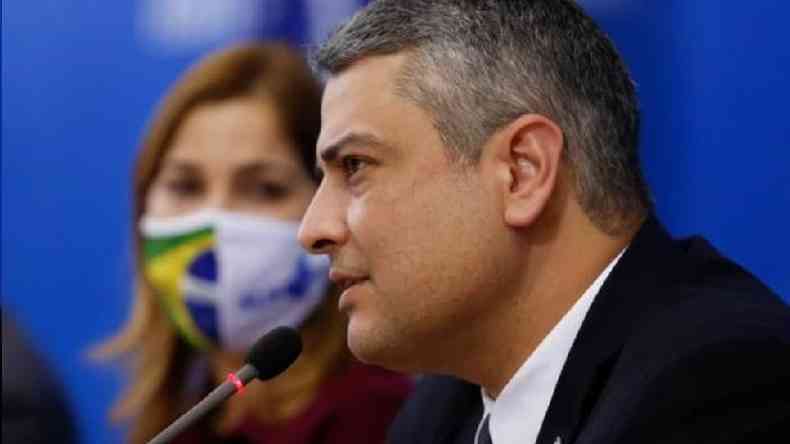 Angotti teve um envolvimento direto no incentivo do governo federal  cloroquina e na compra de vacinas(foto: Ministrio da Sade)