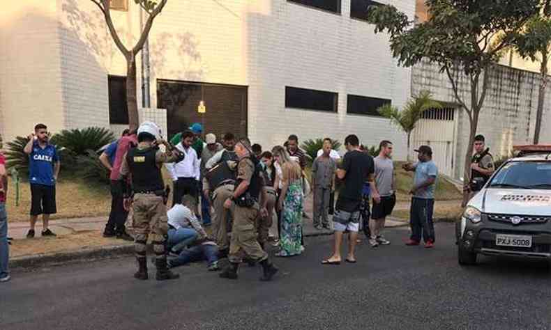 Homem foi baleado em tiroteio no fim da tarde(foto: Reproduo Facebook)