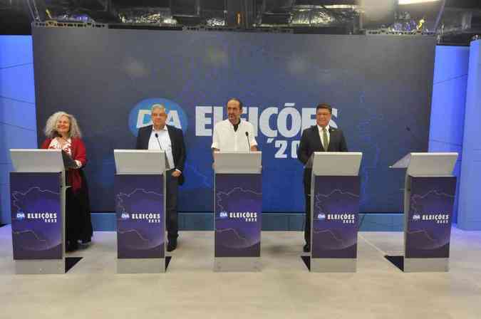 Debate foi realizado por TV Alterosa, Estado de Minas e Portal UaiMarcos Vieira e Gladyston Rodrigues/EM/DA Press