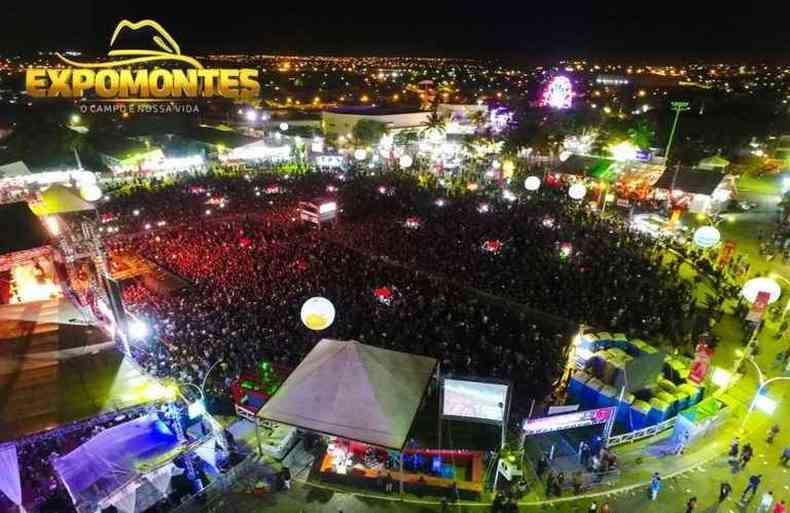 Expomontes  uma das feiras mais tradicionais do estado(foto: Solon Queiroz/divulgao)