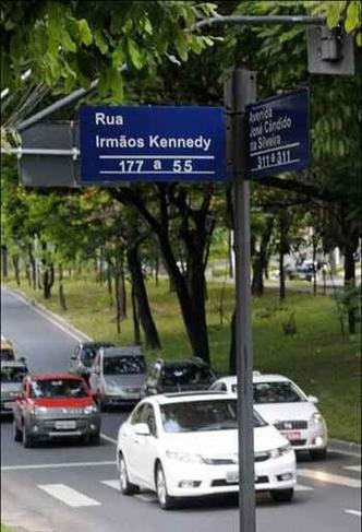 John e Robert foram homenageados em via do Bairro Cidade Nova, em BH(foto: Jair Amara/EM/D.A Press)