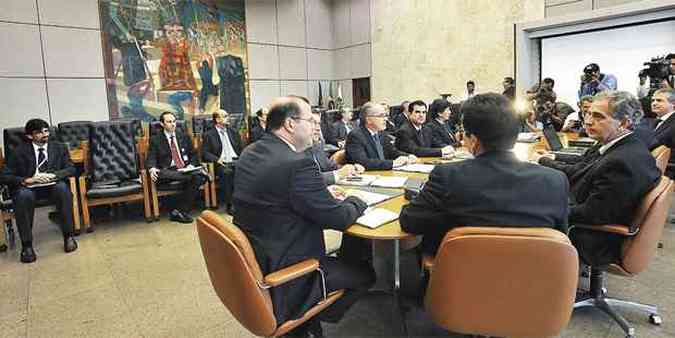 Diretores do Banco Central se renem para decidir amanh a taxa bsica da economia, hoje em 7,25% ao ano(foto: Elza Fiuza/ABR - 18/1/11)