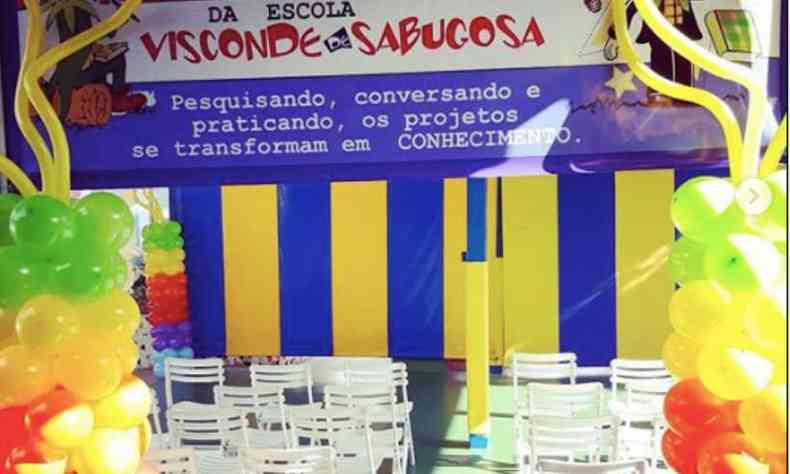 A Escola Visconde de Sabugosa e outras 10 unidades de educao infantil tiveram autorizao de funcionamento suspensa(foto: Instagram/Reproduo)