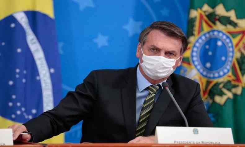 Bolsonaro voltou a ofender jornalistas na manhã desta segunda-feira (24)(foto: Carolina Antunes/PR)