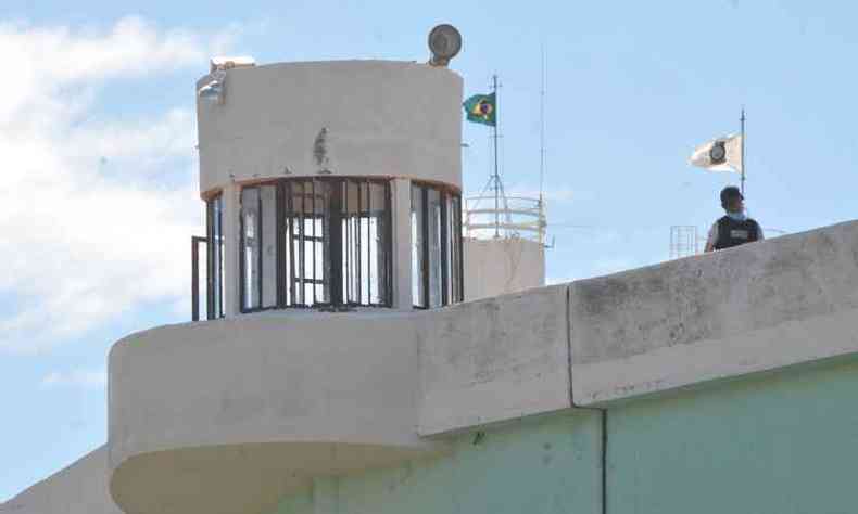 Os agentes penitencirios fazem a segurana dos presdios de Minas Gerais (foto: Jair Amaral/EM/D.A Press)
