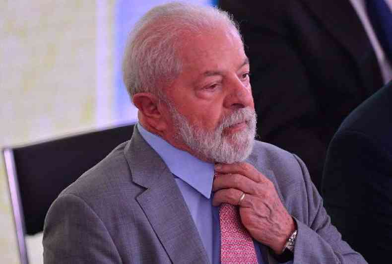 14/09/2023 Credito: Ed Alves/CB/DA.Press. Politica. Presidente Lula na Cerimonia Transio energtica. Envia proposta do Programa Combustvel do Futuro ao Congresso.