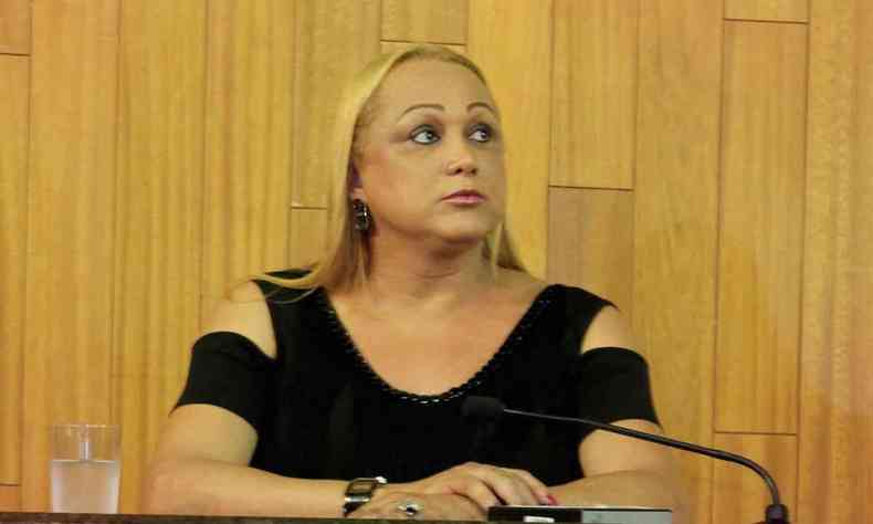 A ex-vereadora Pmela Volp, que estaria envolvida em tentativa de latrocnio em 2018