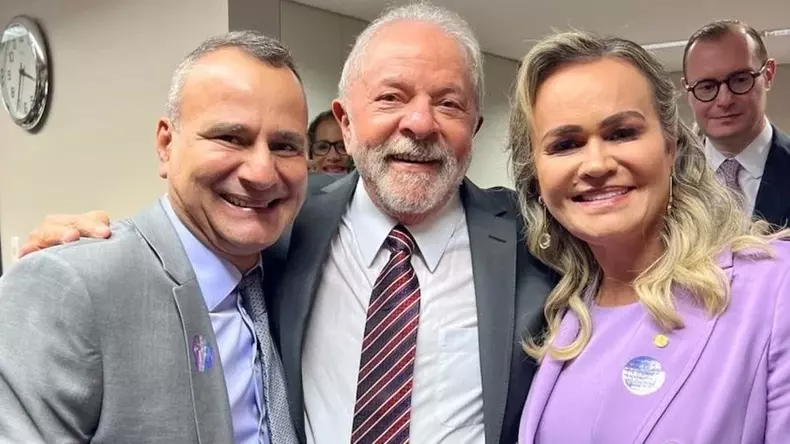 Waguinho, Lula e Daniela