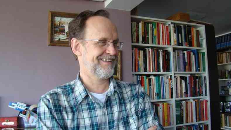 O escritor Lus Augusto Fischer