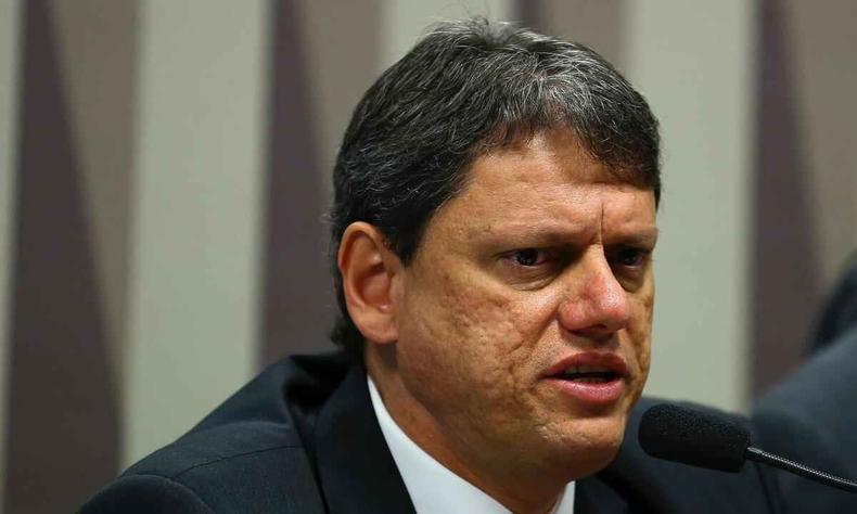 O governador de So Paulo, Tarcsio de Freitas (Republicanos-SP)