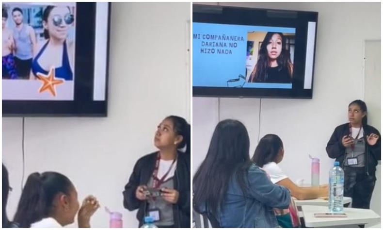 Jovem foi surpreendida dentro da sala de aula pelo amigo, que a 'acusou' de no ter feito nada no trabalho que, em tese, era em grupo. Caso aconteceu em Guadalajara, no Mxico
