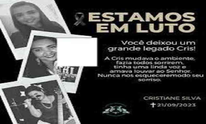 Escola onde Cristiane trabalhava presta homenagem  pedagoga assassinada