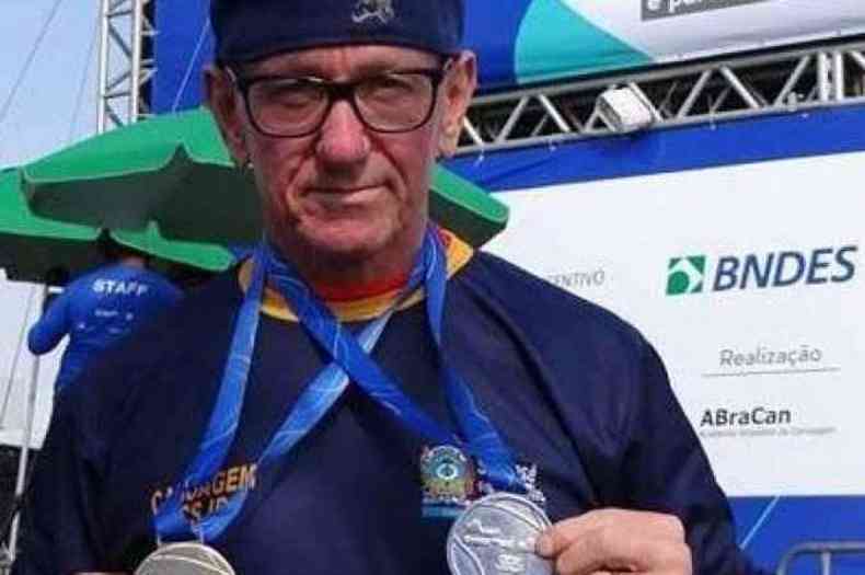 Gilmar Dietrich, 66 anos, representava Curitiba no torneio e morreu afogado