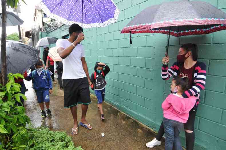 Sada de alunos da escola