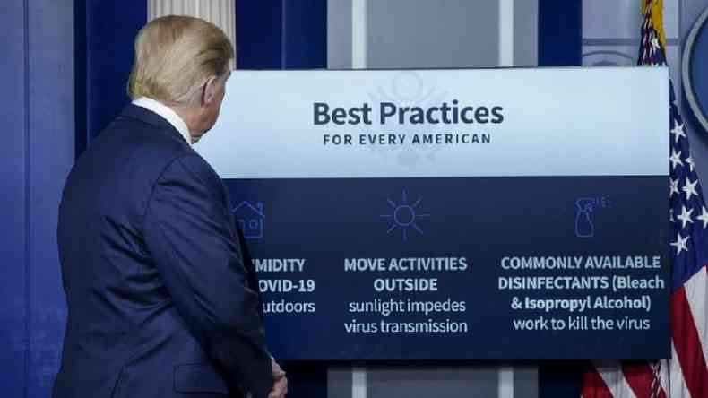 Coletivas de imprensa do presidente americano tm sido fontes constantes de polmicas(foto: Getty Images)