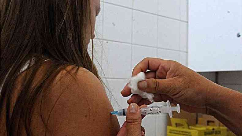 Em trs meses, quase metade da populao foi vacinada contra H1N1 em 2010(foto: ABR)