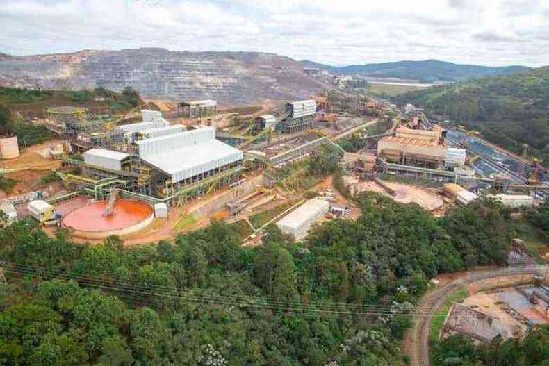 Vale garantiu a segurana das barragens do Complexo de Itabira mesmo aps chuvas(foto: DeFato Online)