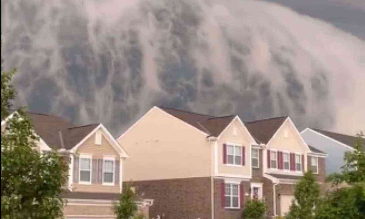  Vídeo: 'Tsunami de nuvens' assusta cidade nos EUA 