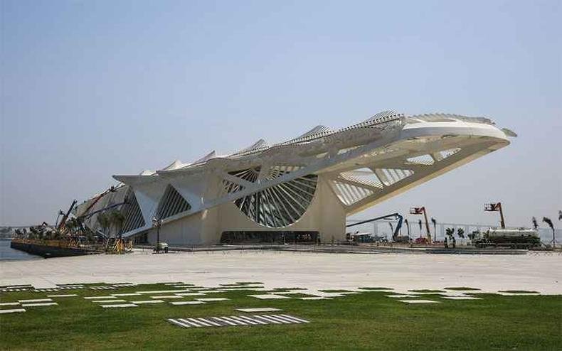 O Museu do Amanh� examina o passado, apresenta tend�ncias do presente e explora cen�rios poss�veis para os pr�ximos 50 anos a partir das perspectivas da sustentabilidade e da conviv�ncia. (foto: Bernard Lessa/divulga��o )