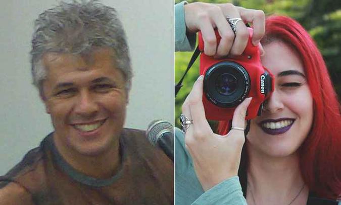 O músico Renato Guima e a filha, a fotógrafa Renata Lopes Guimarães(foto: Reprodução internet/Facebook) O músico Renato Guima e a filha, a fotógrafa Renata Lopes Guimarães(foto: Reprodução internet/Facebook)