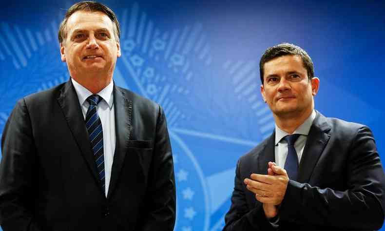 Inqurito investiga acusaes do ex-ministro da Justia Sergio Moro contra o presidente Jair Bolsonaro(foto: Carolina Antunes/PR)