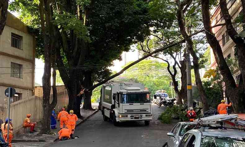 Caminho na rua