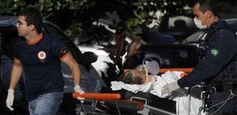 Chegada de Raimundo Ximenes no Hospital de Base em Bras�lia(foto: Carlos Vieira / CB/D.A.Press)