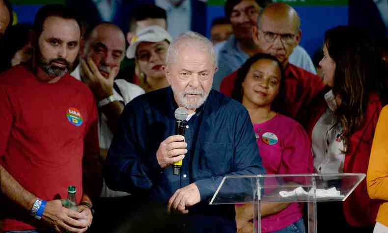 Lula em campanha em bh em 2022