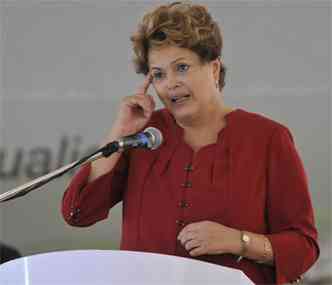 Dilma  mineira, mas morou em Porto Alegre(foto: Juarez Rodrigues/EM/D.A Press)