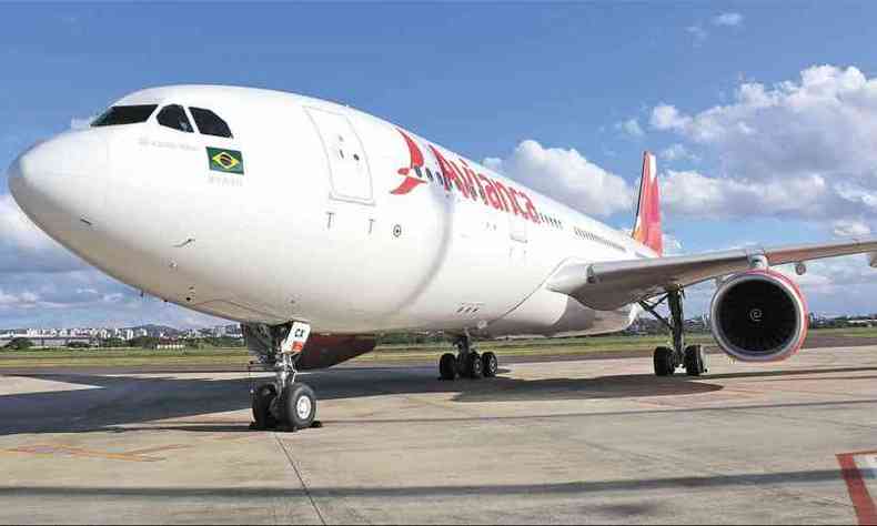 No fim de janeiro, aeronaves A330 foram devolvidas a empresas de leasing(foto: Avianca/Divulgao)