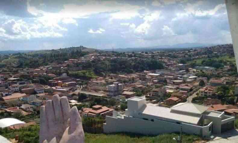 A cidade de Santa Maria do Suau est sob toque de recolher, como forma de conter a COVID-19(foto: Reproduo redes sociais)