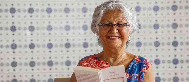 Baiana do Recncavo, Mabel Velloso, de 85 anos,  professora, poeta e cordelista(foto: Acervo)