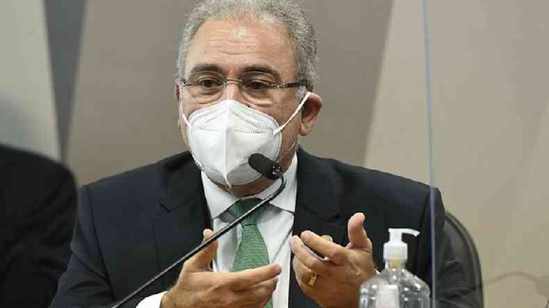 Marcelo Queiroga, ministro da Sade,  quem depe  CPI da Covid nesta quinta(foto: Ag Senado)