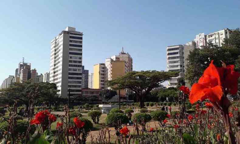 Vista da Regio Central pelo bairro Barro Preto em Belo Horizonte(foto: Jair Amaral/EM D.A Press)