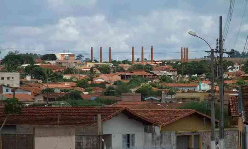 Vista do bairro Boa Vista, em Monte Carmelo