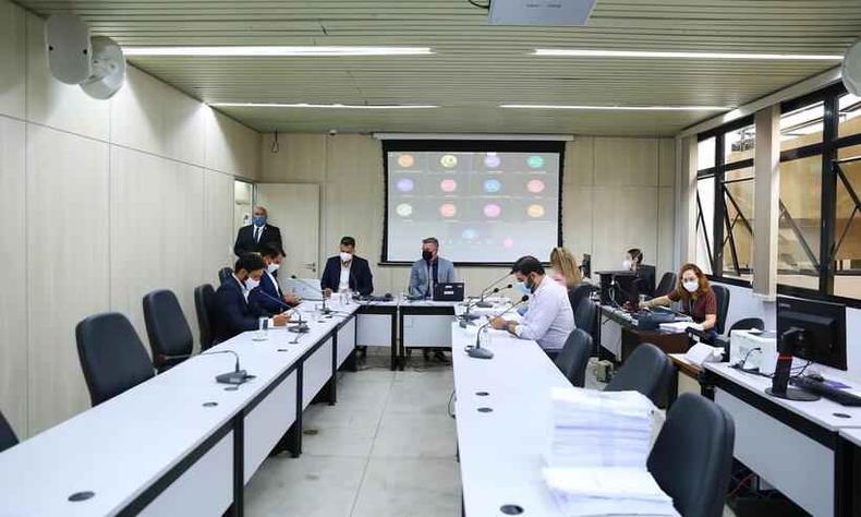 CPI da COVID em BH apura, desde maio deste ano, os gastos da Prefeitura de BH no período da pandemia(foto: Cláudio Rabelo/Câmara Municipal de Belo Horizonte) CPI da COVID em BH