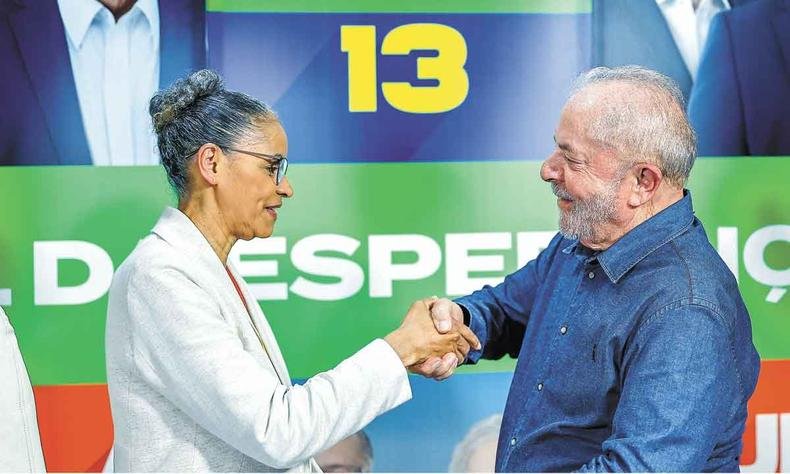Lula e Marina fizeram alian�a, ap�s troca de cr�ticas nas �ltimas campanhas presidenciais