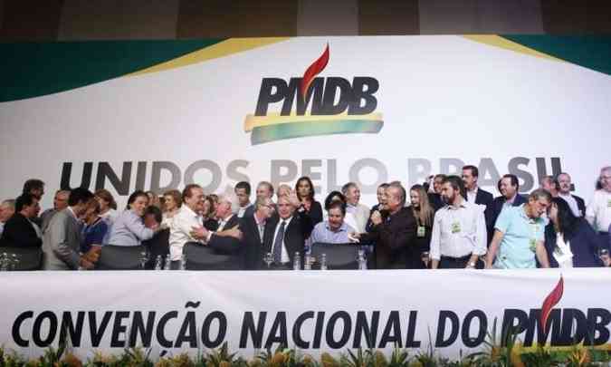 Convencionais pedem o rompimento com Dilma e o protagonismo do partido(foto: PMDB Nacional)
