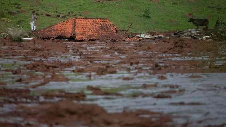 Desastre de Brumadinho em Minas Gerais foi uma das tragdias ambientais recentes(foto: AFP)