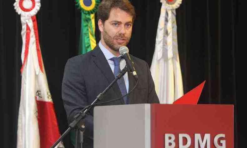 Diretor-presidente do BDMG, Sergio Gusmo, anunciou novas medidas(foto: Jair Amaral/EM/D.A. Press)