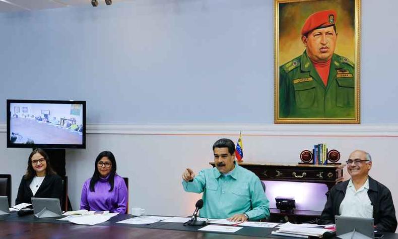 (foto: Presidência da Venezuela/Divulgação/AFP) (foto: Presidência da Venezuela/Divulgação/AFP)