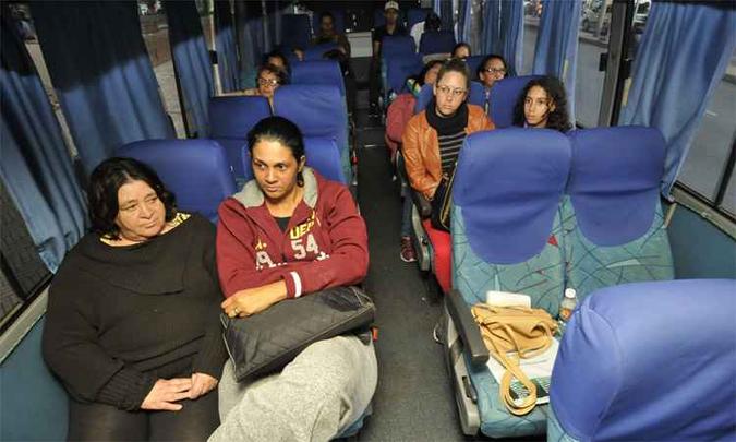 Desde a semana passada, o transporte de pacientes do interior para a capital perdeu fôlego e os veículos rodam com menor número de pessoas(foto: Juarez Rodrigues/EM/DA Press) Desde a semana passada, o transporte de pacientes do interior para a capital perdeu fôlego e os veículos rodam com menor número de pessoas(foto: Juarez Rodrigues/EM/DA Press)