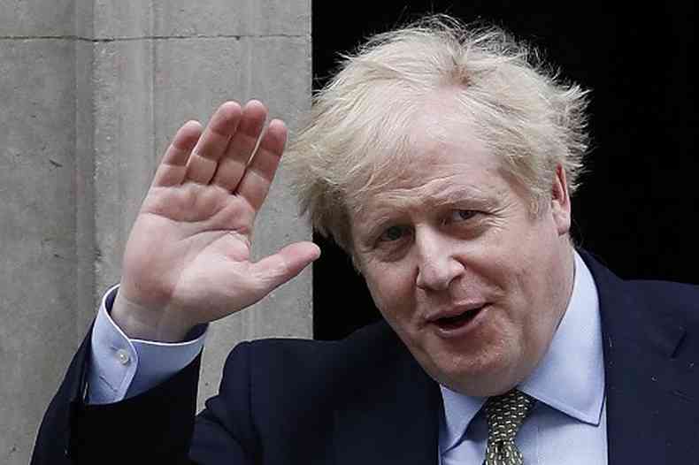 Boris Johnson tem 55 anos; ele apresentou sintomas leves e no precisou ser submetido a respirador mecnico(foto: Adrian Dennis/AFP)