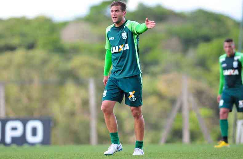 Rafael Moura justificou o motivo de ter passado para Luan a cobrana do pnalti que acabou desperdiado no Maracan, custando a permanncia do Coelho na elite(foto: Gladyston Rodrigues/EM/D.A Press - 12/11/18)