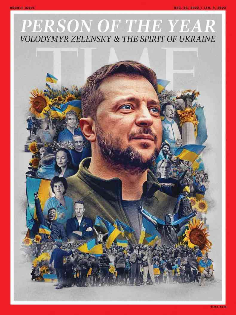 Na foto, capa da revista Time
