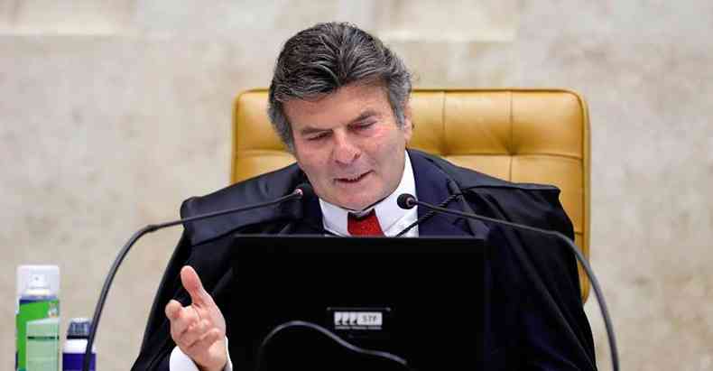 Presidente do STF, Luiz Fux defendeu que decises da corte no podem ser tomadas por ''opinies passageiras''(foto: Rosinei Coutinho/SCO/STF)