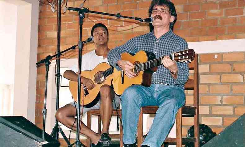 O violonista Gilvan de Oliveira acompanhou Belchior de 1994 a 2005(foto: Arquivo pessoal )