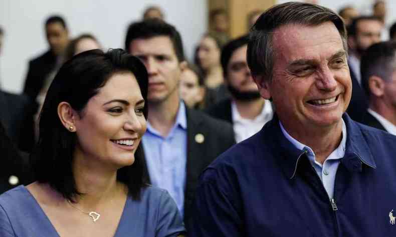 Michelle e Jair Bolsonaro