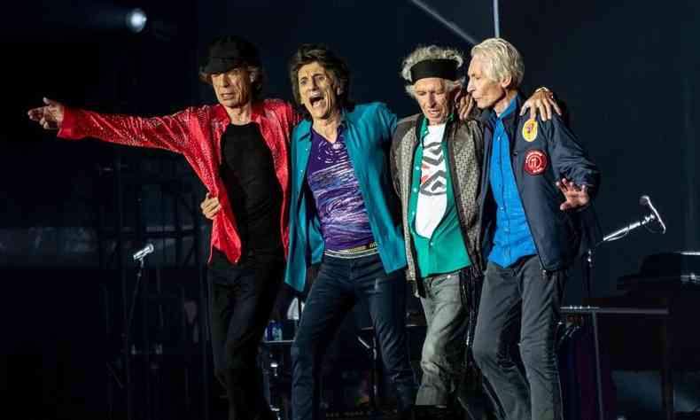 Os Rolling Stones, banda cone do rock mundial(foto: Raph_PH/Wikipedia Commons)