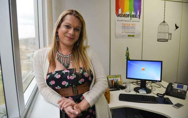 Simmy Larrat, presidente da ABLGBT, diz que a falta de dados acerca da população LGBT contribui para a invisibilidade das violações e violências(foto: Marcelo Casal Jr/Agencia Brasil) Simmy Larrat, presidente da ABLGBT, diz que a falta de dados acerca da população LGBT contribui para a invisibilidade das violações e violências(foto: Marcelo Casal Jr/Agencia Brasil)